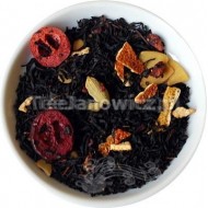 (czarna) Herbatka Pani Mikołajowej (malina,żurawina, kardamon)